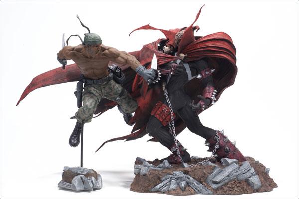 Figurky SPAWN VS. AL SIMMONS DELUXE BOXED SET 2-pack Action Fifgures