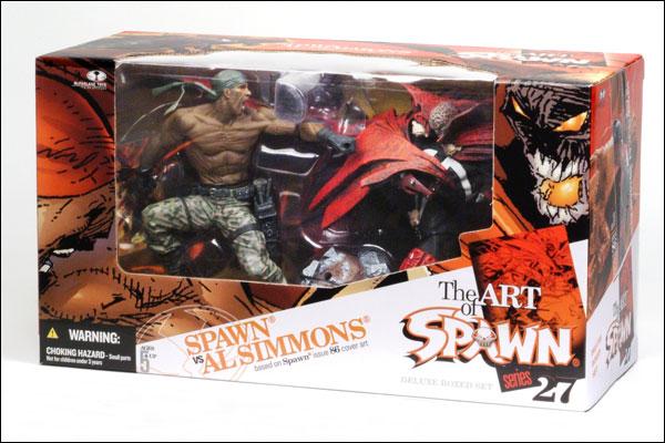 Figurky SPAWN VS. AL SIMMONS DELUXE BOXED SET 2-pack Action Fifgures