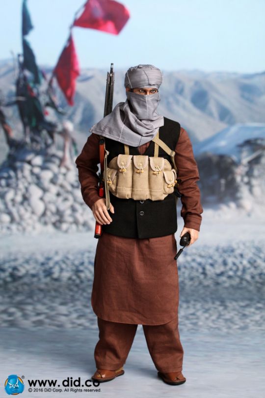 Figurka Asad - The Soviet Afghan War 1980's Afghanistan Civilian Fighter 1/6 Figure