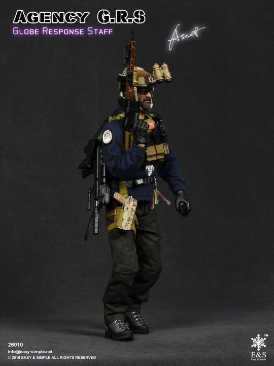 Figurka Globe Response Staff - Agency G.R.S. 1/6 Action Figure