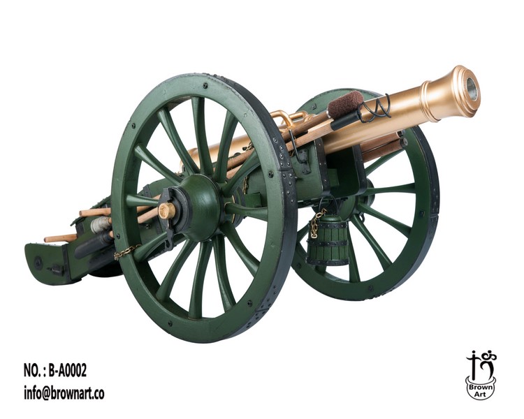 Dělo French Gribeauval 12 Pounder Cannon 1/6 Military Replica