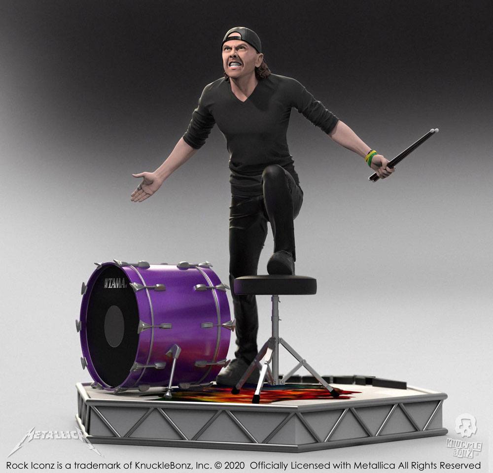 Soška Lars Ulrich Limited Edition - Metallica Rock Iconz Statue