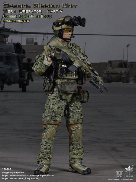 Figurka Sharpshooter Combat Applications Group - Tier 1 Operator Part V 1/6 Action Figure