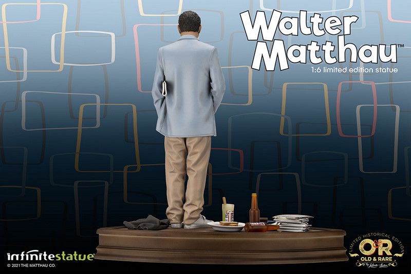 Soška WALTER MATTHAU OLD&RARE 1/6 RESIN STATUE