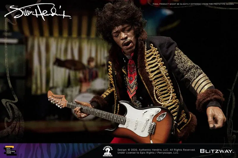 Figurka Jimi Hendrix Action Figure 1/6