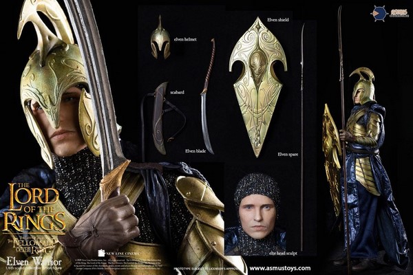 Figurka Elven Warrior - Lord of the Rings Action Figure 1/6