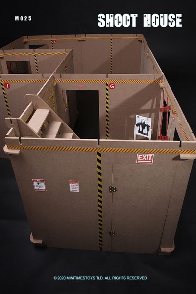 Diorama pro 1/6 figurky Shoot House 