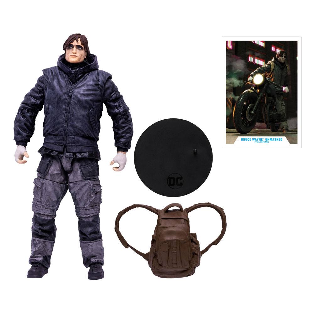 Figurka Bruce Wayne Drifter Unmasked - The Batman Movie Action Figure