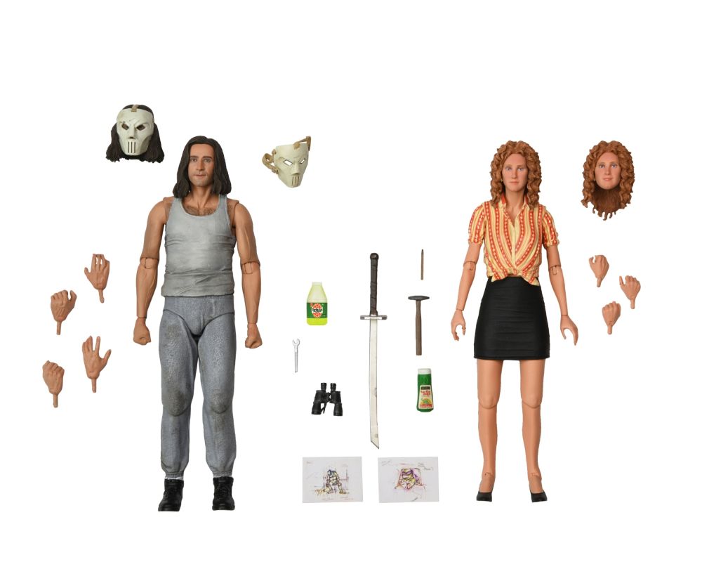 Figurky April O'Neil and Casey Jones Farm - Teenage Mutant Ninja Turtles 1990 Action Figure 2-Pack