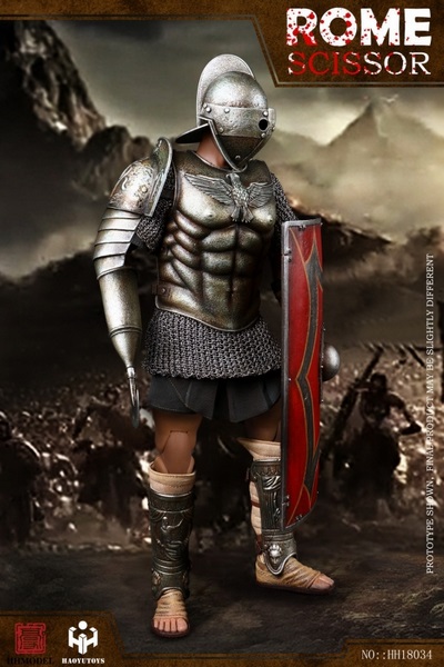Figurka Rome Scissor (Silver Edition) - Hunting Ground Fighter 1/6 Action Figure