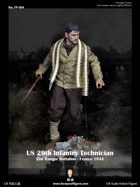 Figurka Corporal Upham - Saving Private Ryan U.S. Army 29th Infantry Technician 1/6 Action Figure