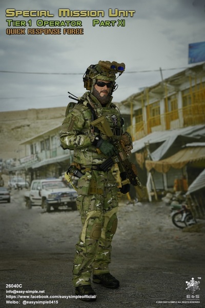 Figurka SMU Tier 1 Operator Part XI - Quick Response Force 1/6 Action Figure