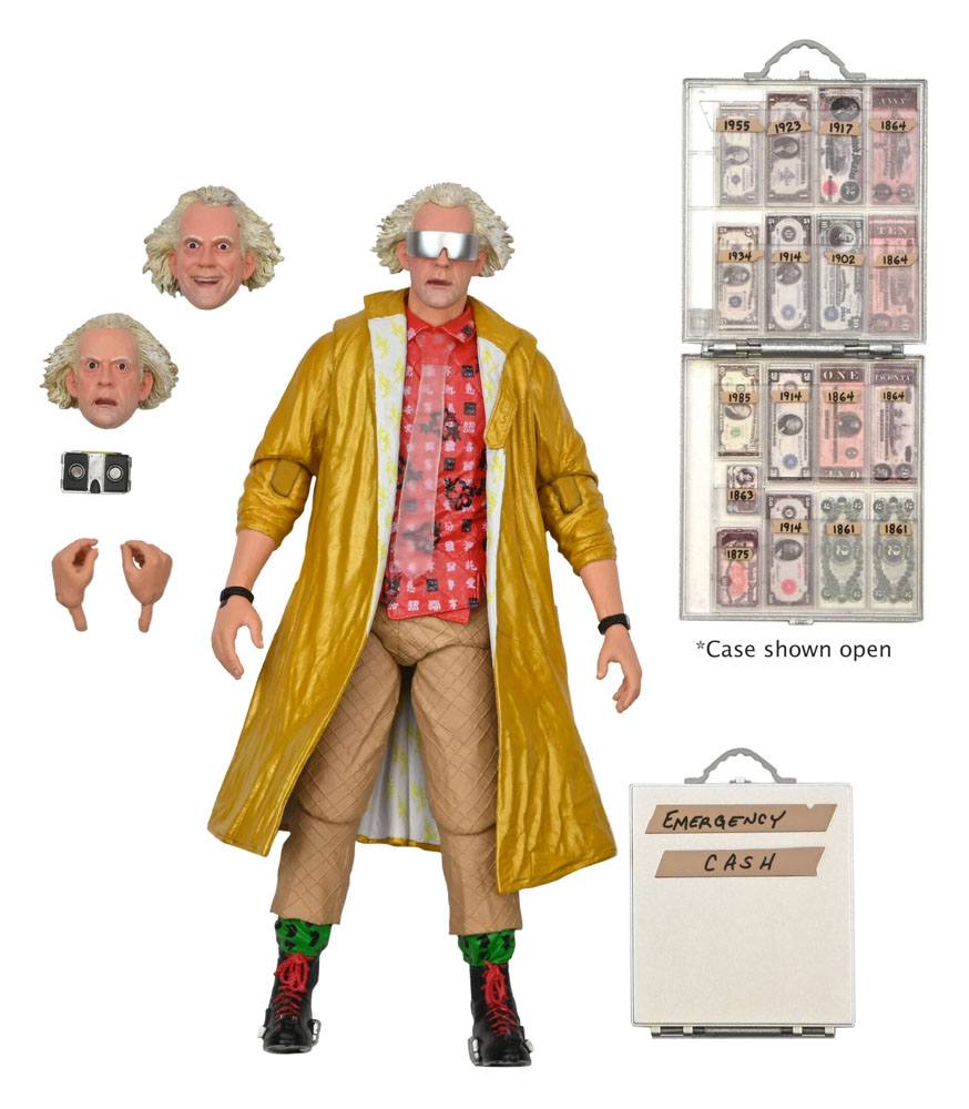Figurka Ultimate Doc Brown (2015) - Back to the Future 2 Action Figure