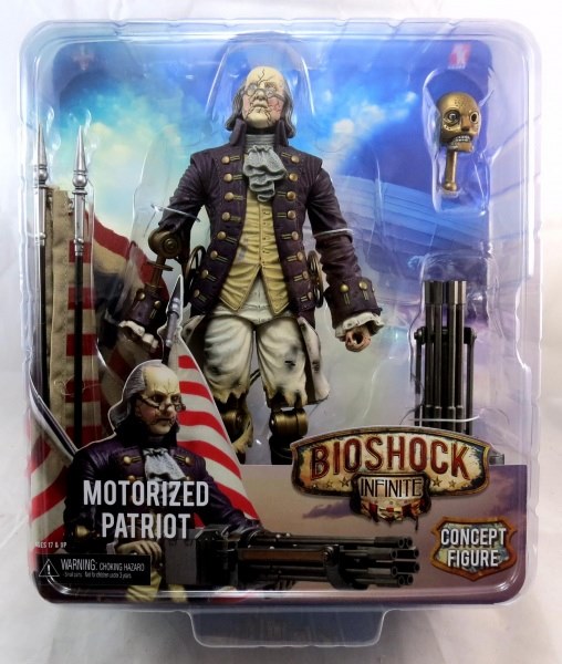Figurka Benjamin Franklin "Heavy Hitter" Patriot - Bioshock Infinite Action Figure