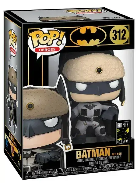 Figurka Red Son Batman (2003) - Batman 80th POP! Heroes Vinyl Figure