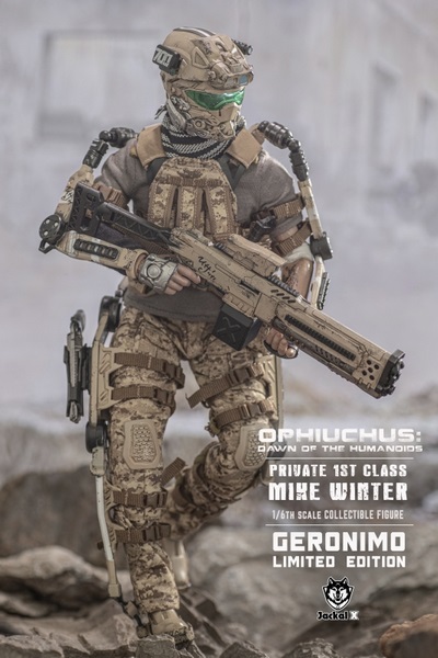 Figurka Private 1st Class Mike Winter (Geronimo Version) - Ophiuchus : The Dawn Of Humanoid 1/6 Action Figure