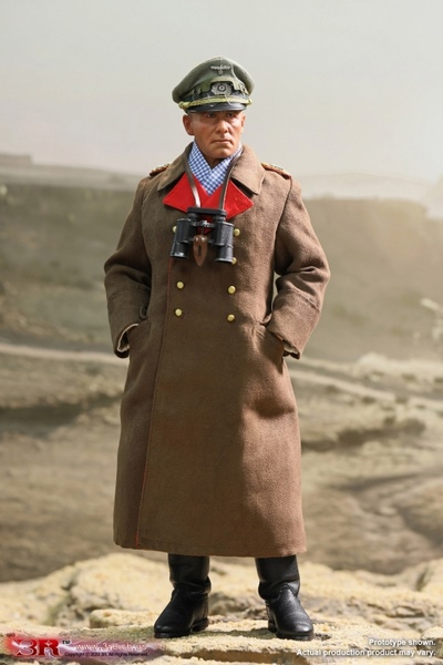 Figurka Erwin Rommel The Desert Fox - General Field Marshal Of German Afrika Korps 1/6 Action Figure