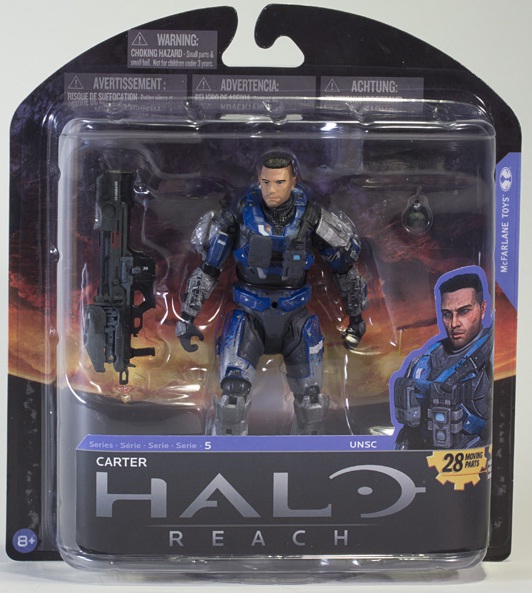 Figurka Carter - Halo Reach Action Figure Series 5