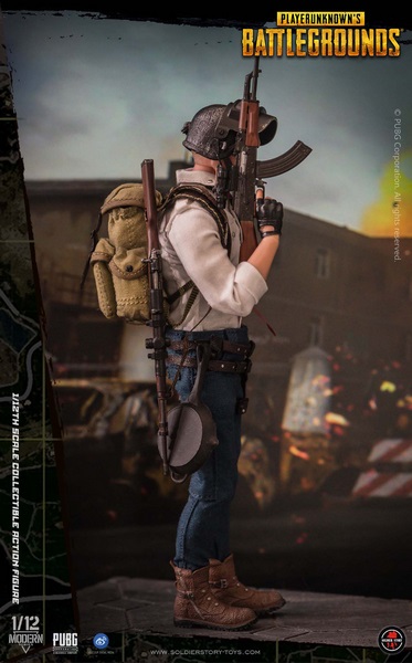 Figurka The Lone Survivor - PlayerUnknown’s Battlegrounds 1/12 Scale Figure