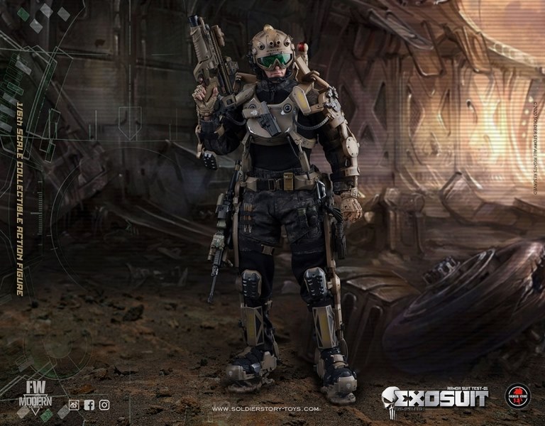 Figurka Exosuit Armor Suit Test-01 1/6 Action Figure