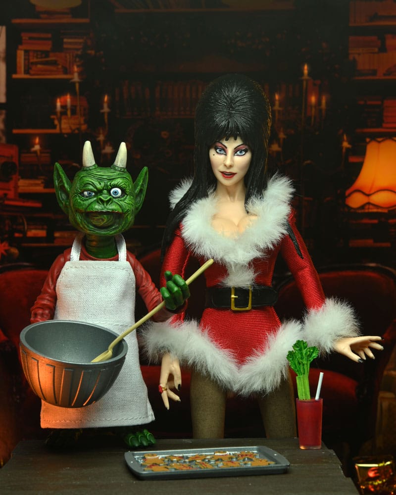 Figurka Very Scary Xmas Elvira - Elvira, Mistress of the Dark Clothed Action Figure