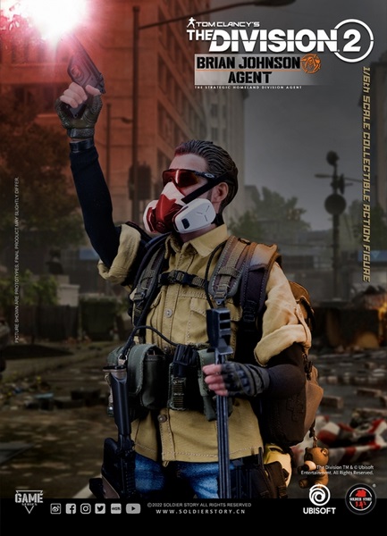Figurka Brian Johnson Agent - Tom Clancy's The Division 2 Action Figure 1/6