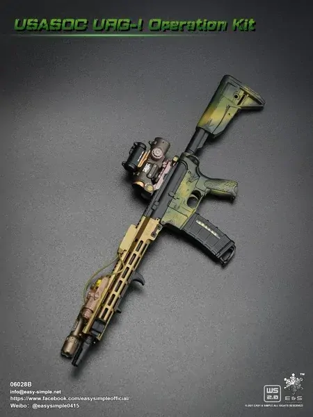 Sada zbraní s výstrojí USASOC URG-I Operation Kit (2 Colors Camo)
