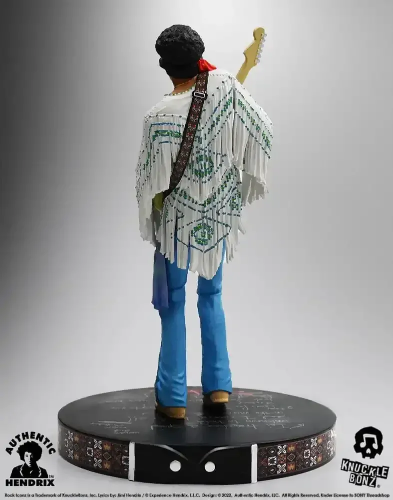 Soška Jimi Hendrix II Rock Iconz Statue 1/9