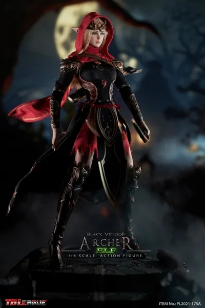Figurka Elf Archer Action Figure 1/6 Black Edition