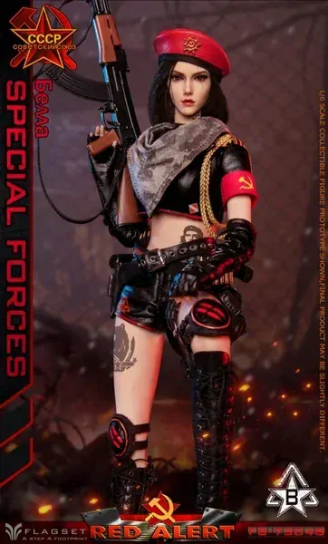 Figurka Bella - Special Forces Red Allert 1/6 Action Figure