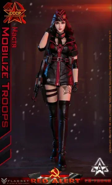 Figurka Nastya - Special Forces Red Allert 1/6 Action Figure