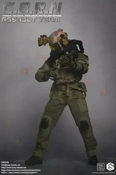 Figurka C.B.R.N. Assault Team 1/6 Action Figure