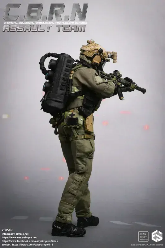 Figurka C.B.R.N. Assault Team 1/6 Action Figure
