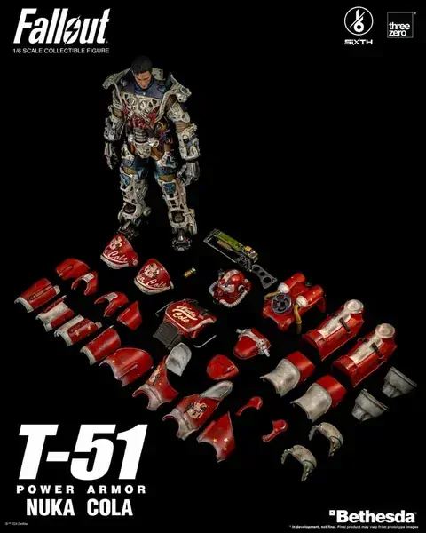 Figurka T-51 Nuka Cola Power Armor - Fallout Action Figure 1/6