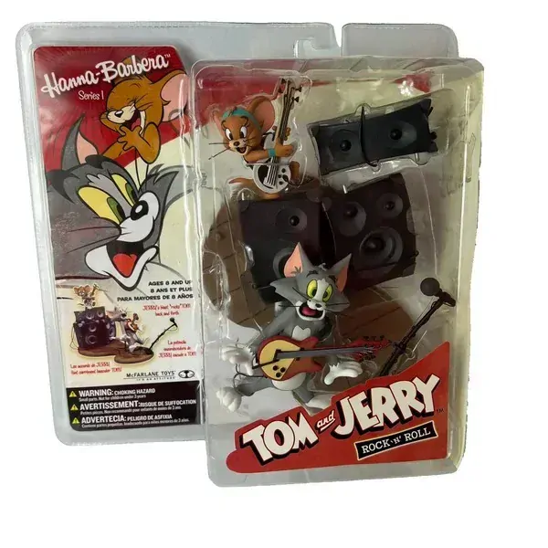Figurky Tom & Jerry Rock 'n Roll - McFarlane Hanna-Barbera Figure Series 1
