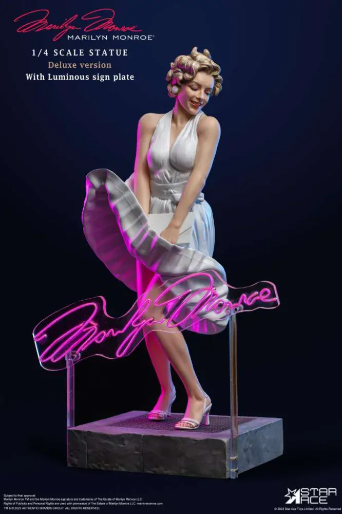 Soška Marilyn Monroe 1/4 Deluxe Resin Statue