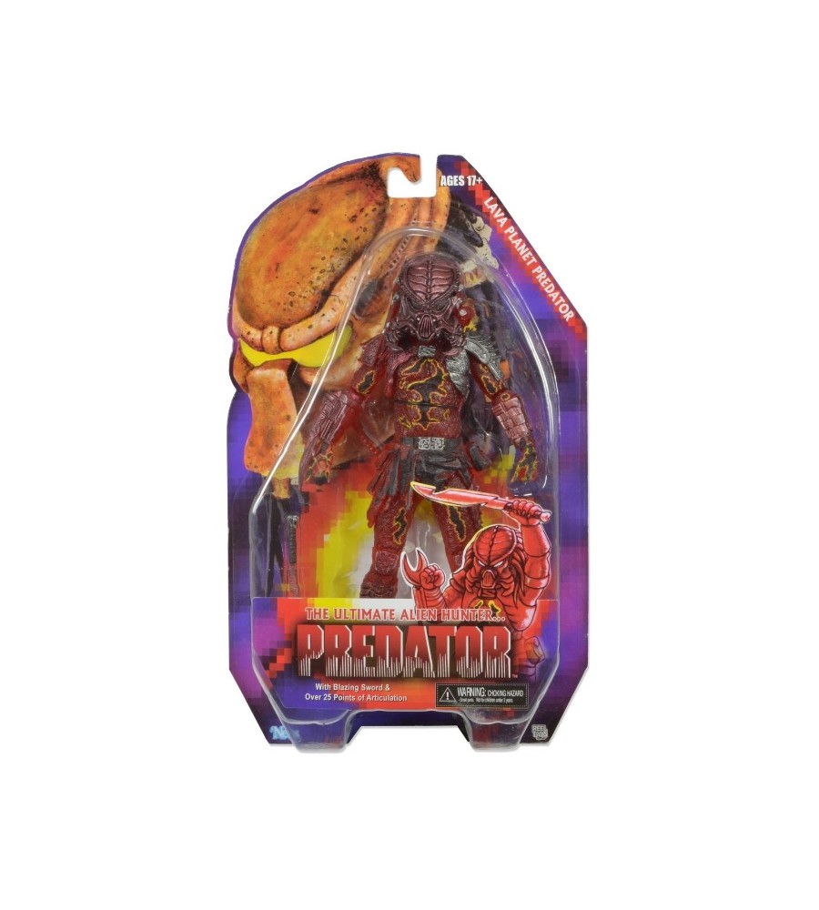 Figurka Lava Planet Predator - Predators Series 10 Action Figure