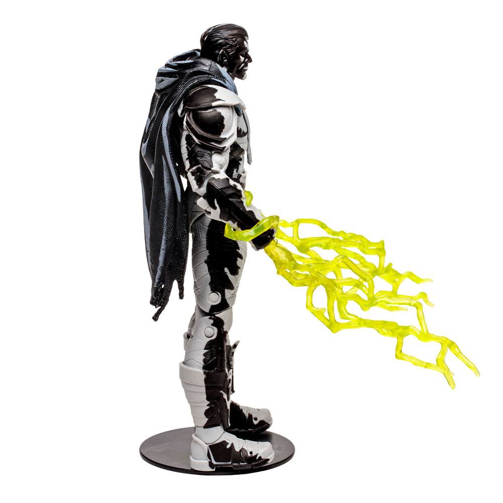 McFarlane DC Direct – Action Figure Black Adam Line Art (Gold Label) 17,8 Cm Con Fumetto E Base Collezionabile - 2