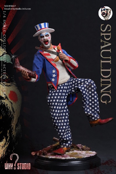 Figurka Captain Spaulding - House Of 1000 Corpses 1/6 Action Figure