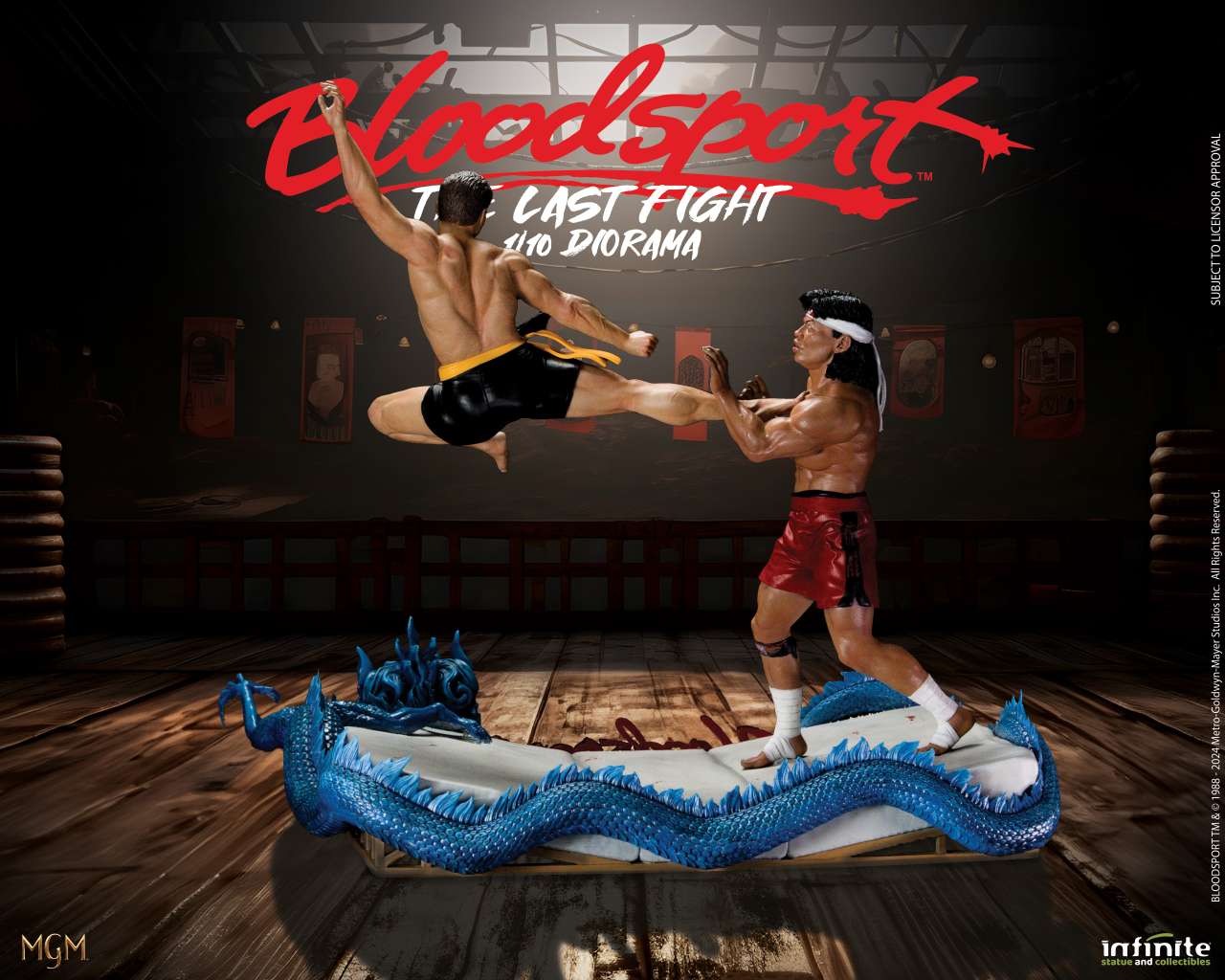 Soška Bloodsport The Last Fight 1/10 Diorama Statue