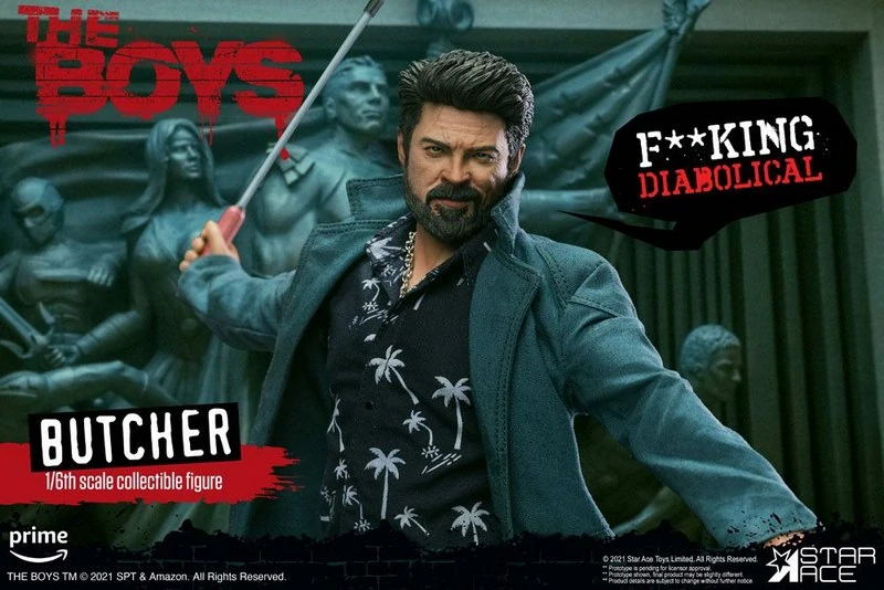 Figurka Billy Butcher (Normal Version) - The Boys (Banda) My Favourite Movie Action Figure 1/6