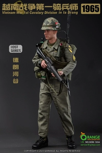 Figurka Forrest Gump - U.S. Army 1st Cavalry Division in Ia Drang 1965 1/6 Figure