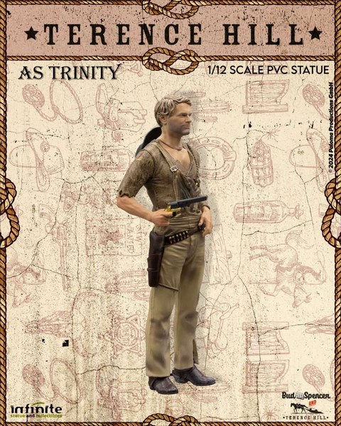 Soška Terence Hill as Trinity 1/12 PVC Statue