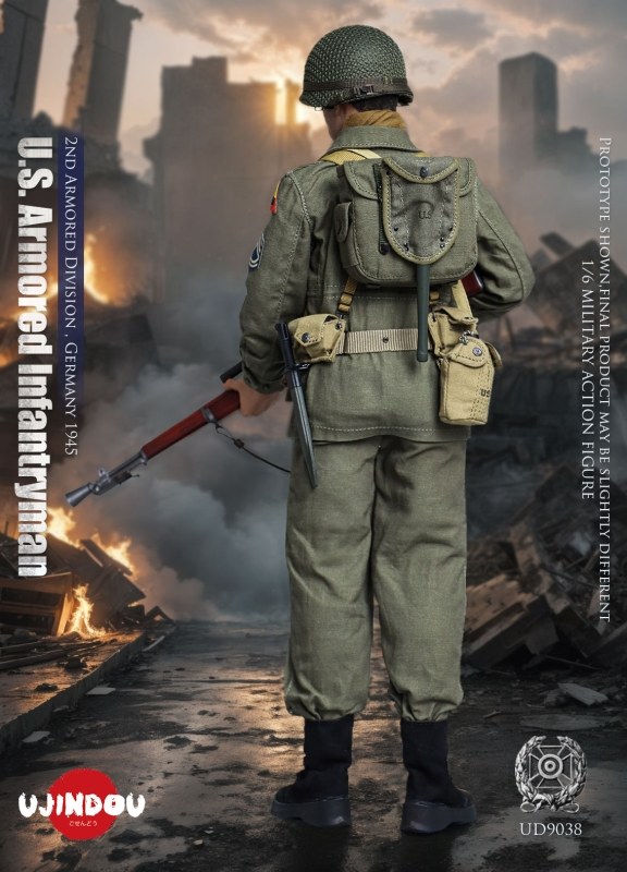Figurka U.S. Army Armored Infantryman - 2nd Armored Division Germany 1945 1/6 Action Figure
