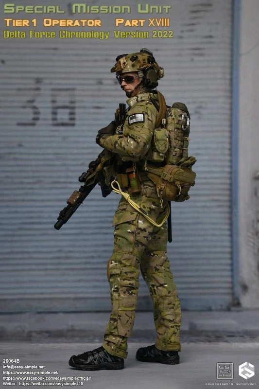 Figurka SMU Tier 1 Operator Part XVIII - Delta Force Chronology 1/6 Action Figure