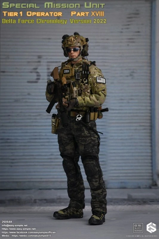 Figurka SMU Tier 1 Operator Part XVIII - Delta Force Chronology 1/6 Action Figure