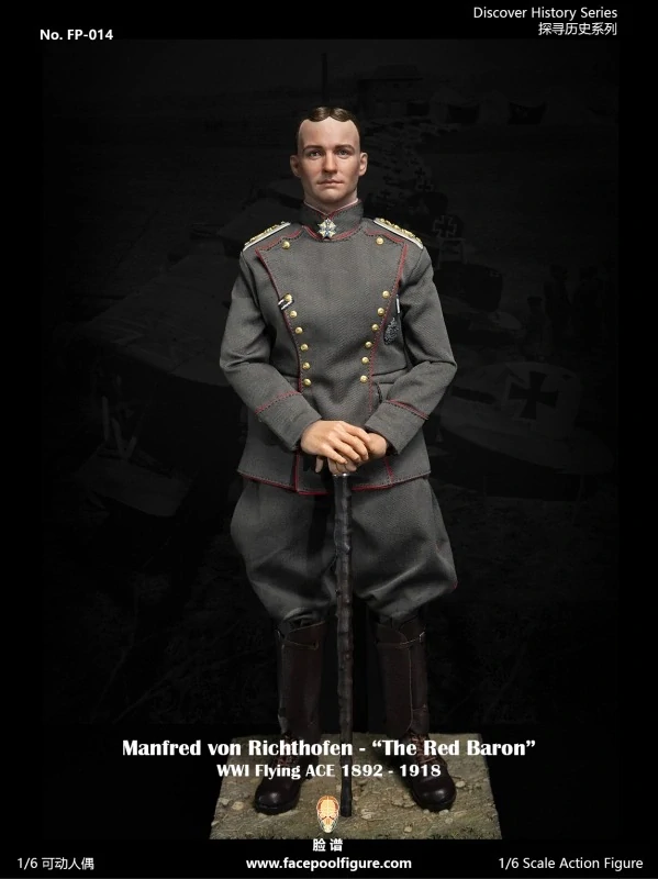 Figurka Manfred Von Richthofen The Red Baron - Flying ACE 1892-1918 Action Figure 1/6
