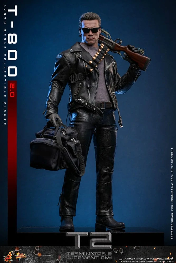 Figurka  T-800 2.0 - Terminator 2 Movie Masterpiece Action Figure 1/6