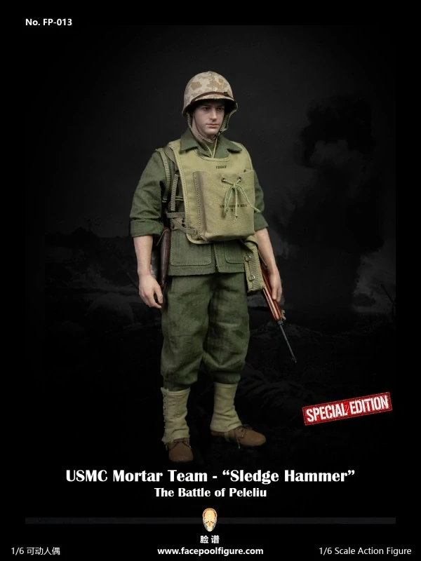 Figurka Eugene Sledge - The Pacific (USMC Mortar Team Sledge Hammer) 1/6 Action Figure