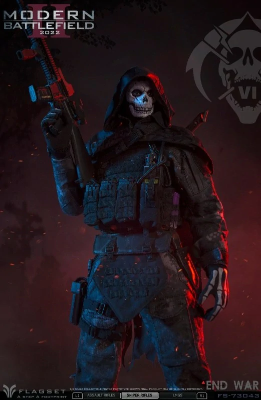 Figurka Ghost Reaper Squad - Call Of Duty Warzone 1/6 Action Figure